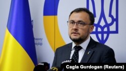 资料照:乌克兰驻土耳其大使瓦西尔·博德纳尔(Vasyl Bodnar)