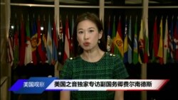 美国之音独家专访副国务卿费尔南德斯 美国之音独家专访副国务卿费尔南德斯