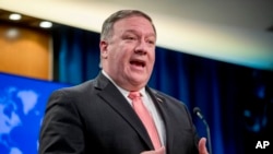 အမေရိကန်နိုင်ငံခြားရေးဝန်ကြီး Mike Pompeo