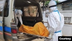 လားရှိုးမြို့က ကိုဗစ်ကပ်ရောဂါရဲ့ သားကောင်တဦး (ဓာတ်ပုံ- Courtesy)