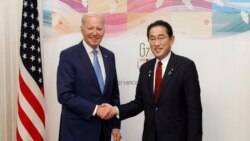 G-7 ထိပ်သီးအစည်းအဝေးအတွက် သမ္မတဘိုင်ဒင် ဂျပန်ရောက်ရှိ
 G-7 ထိပ်သီးအစည်းအဝေးအတွက် သမ္မတဘိုင်ဒင် ဂျပန်ရောက်ရှိ