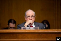 资料照:美国参议院外交关系委员会资深成员吉姆·里施(Jim Risch)