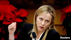 意大利总理乔治娅·梅洛尼(Giorgia Meloni)(资料照)