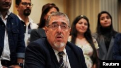 危地马拉总统候选人之一贝尔纳多·阿雷瓦洛(Bernardo Arevalo)(路透社资料图)