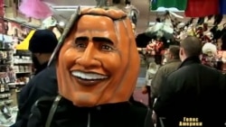 Гарбузовий Обама - Вашингтон готується до Геловіну Гарбузовий Обама - Вашингтон готується до Геловіну