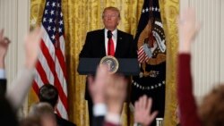 အမေရိကန်သမ္မတ Donald Trump သတင်းစာ ရှင်းလင်းပွဲ အမေရိကန်သမ္မတ Donald Trump သတင်းစာ ရှင်းလင်းပွဲ