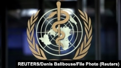 资料照:世界卫生组织位于瑞士日内瓦总部标志。