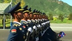 中国开放阅兵训练基地供外媒采访 中国开放阅兵训练基地供外媒采访