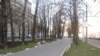 莫斯科空旷的林荫道。（2020年3月）