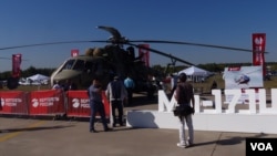 资料照:米-171SH攻击运输直升机(美国之音白桦拍摄)