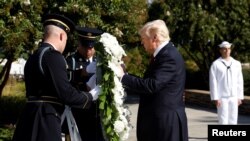 သမ္မတ Donald Trump 9/11 နှစ်ပတ်လည်အခမ်းအနားတက်ရောက်