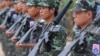 KNU တပ်ဖွဲ့ဝင်များ။ (ဇန်နဝါရီ ၃၀၊ ၂၀၁၂)
