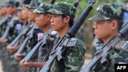Karen National Union (KNU) တပ်သားများ