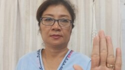 NUG ဝန်ကြီး နော်ဆူဇန်နာလှလှစိုး (ဓါတ်ပုံ း Naw Susanna Hla Hla Soe -Facebook) NUG ဝန်ကြီး နော်ဆူဇန်နာလှလှစိုး (ဓါတ်ပုံ း Naw Susanna Hla Hla Soe -Facebook)