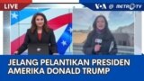 Laporan VOA untuk MetroTV: Pelantikan Presiden Amerika Serikat Donald Trump