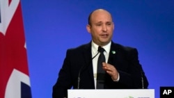 အစ္စရေးဝန်ကြီးချုပ် Naftali Bennett. (နိုဝင်ဘာ ၁၊ ၂၀၂၁)