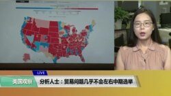 分析人士:贸易问题几乎不会左右中期选举 分析人士:贸易问题几乎不会左右中期选举