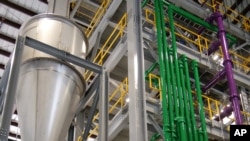 资料图:美国俄勒冈州一个二氧化碳移除设施。