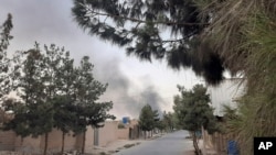 阿富汗安全部队对塔利班控制的赫尔曼德省省会拉什卡尔加发动空袭(2021年8月6日)