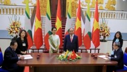 ဗီယက်နမ် - မြန်မာ ပူးတွဲကြေငြာချက် ဗီယက်နမ် - မြန်မာ ပူးတွဲကြေငြာချက်