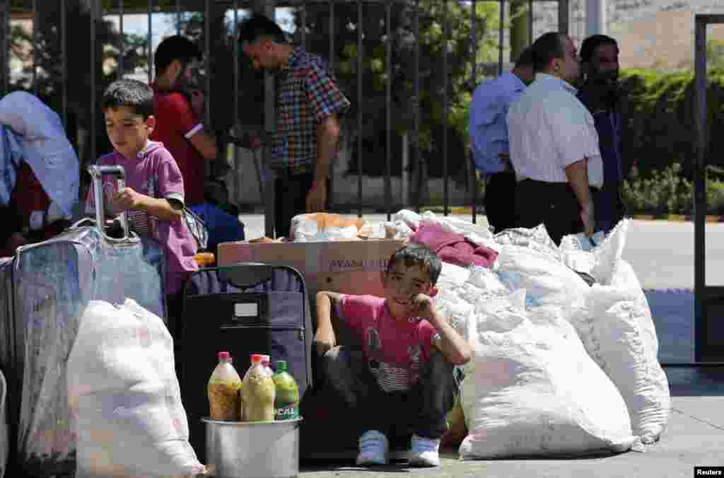 Сирійські біженці у Туреччині.