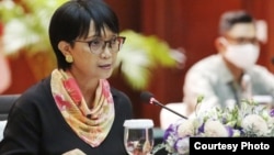 အင်ဒိုနီးရှား နိုင်ငံခြားရေးဝန်ကြီ Retno Marsudi