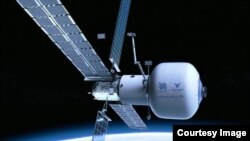 Hình minh họa về trạm vũ trụ quốc tế tư nhân 'Starlab' đang được Nanoracks, Voyager Space và Lockheed Martin triển khai. (Ảnh do Nanoracks cung cấp)