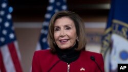 资料照:美国众议院荣休议长南希•佩洛西(Nancy Pelosi)