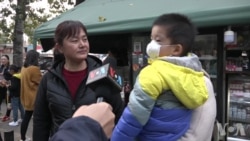 雾霾来袭 北京居民盼蓝天 雾霾来袭 北京居民盼蓝天