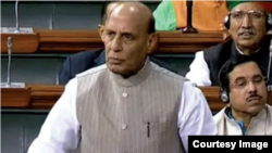 资料照:印度国防部长辛格