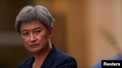 资料照片:澳大利亚外交部长黄英贤