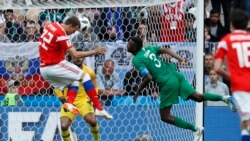 ကမ္ဘာ့ဖလားဖွင့်ပွဲ အိမ်ရှင် ရုရှား ဂိုးပြတ်နိုင် ကမ္ဘာ့ဖလားဖွင့်ပွဲ အိမ်ရှင် ရုရှား ဂိုးပြတ်နိုင်