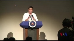 杜特尔特:菲律宾尊严不容践踏 杜特尔特:菲律宾尊严不容践踏