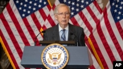 Лідер республіканців у Сенаті, Мітч МакКоннелл.