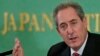 FILE - U.S. Trade Representative Michael Froman speaks during a press conference at the Japan National Press Club in Tokyo, Aug. 19, 2013. 