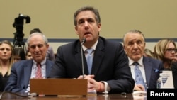 Майкл Коен, колишній юрист Дональда Трампа під час свідчень в Конгресі 27 лютого 2019 року