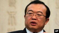 资料照:中共中央对外联络部部长刘建超