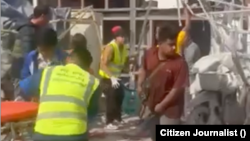 ကျောက်မဲမှာဗုံးကြဲ တိုက်ခိုက်ခံရတဲ့မြင်ကွင်း