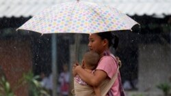 မယ်လဒုက္ခသည်စခန်းတောင်ကျရေတက်ကြောင့် အိမ်တရာကျော် ရေနစ်မြုပ် မယ်လဒုက္ခသည်စခန်းတောင်ကျရေတက်ကြောင့် အိမ်တရာကျော် ရေနစ်မြုပ်