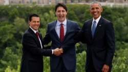 မြောက်အမေရိကတိုက် ခေါင်းဆောင်ထိပ်သီးညီလာခံ အိုဘားမားတက်ရောက် မြောက်အမေရိကတိုက် ခေါင်းဆောင်ထိပ်သီးညီလာခံ အိုဘားမားတက်ရောက်