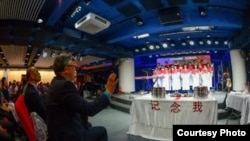 北京锡安教会今年8月底在总堂举办祈祷会告别(美国对华援助协会图片)