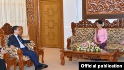 ကန်သံအမတ်ကြီး Joseph Yun ဒေါ်စု တွေ့ဆုံ