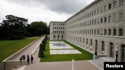 世界贸易组织在日内瓦的总部(2016年6月3日)