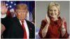 Ứng cử viên tổng thống của đảng Dân chủ Dân chủ Hillary Clinton và ứng cử viên tổng thống đảng Cộng hòa Donald Trump.