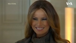 Меланія Трамп прибула на обід до Бріджит Макрон. Відео Меланія Трамп прибула на обід до Бріджит Макрон. Відео