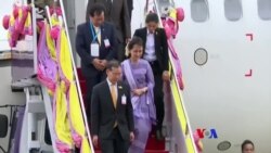 အာဆီယံထိပ်သီးအစည်းအဝေးတက်ဖို့ ခေါင်းဆောင်တွေ ရောက်ရှိ အာဆီယံထိပ်သီးအစည်းအဝေးတက်ဖို့ ခေါင်းဆောင်တွေ ရောက်ရှိ