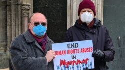 အာဏာသိမ်းနှစ်ပတ်လည် မြန်မာ့အရေး လှုပ်ရှားသူတွေ သြစတြီးယားမှာ ဆန္ဒပြ အာဏာသိမ်းနှစ်ပတ်လည် မြန်မာ့အရေး လှုပ်ရှားသူတွေ သြစတြီးယားမှာ ဆန္ဒပြ