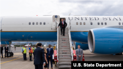 美国国务卿蓬佩奥2020年1月21日访问哥斯达黎加(美国国务院照片)