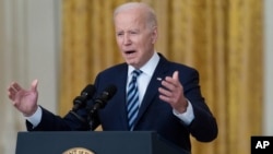 资料照片:美国总统拜登。