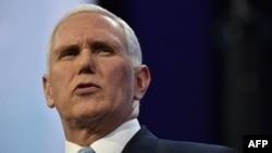 美国副总统彭斯 (资料照片)